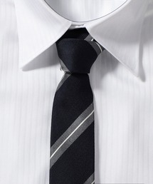 TETE HOMME（テットオム）の「アズーロ エ ビアンコ シルク ペイズリー ストライプ ネクタイ（ネクタイ）」