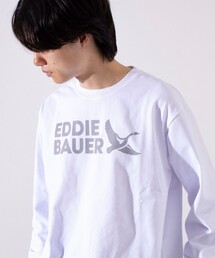 Eddie Bauer | 【Eddie Bauer/エディー・バウアー】EB LOGO ロングスリーブTシャツ ロンT(Tシャツ/カットソー)