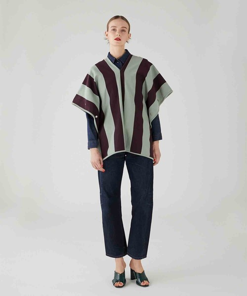 トップス griguri border/crinkle crinkle crinkle griguri border/crinkle crinkle crinkle