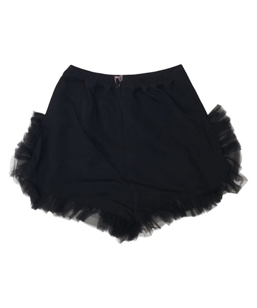 lilLilly（リルリリー）の「airi×Starry リボンたっぷりフリルショートパンツ（その他パンツ・レディース・ホワイト/ブラック・FREE）」の13枚目の写真