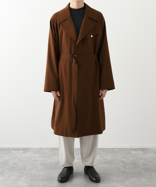 MACKINTOSH (マッキントッシュ) BELTED LAGGAN WOOL