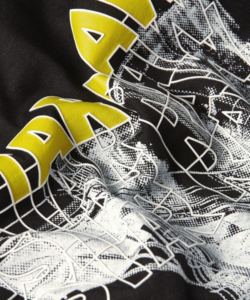 G-STAR（ジースター）の「STAIRS GRAPHIC LOOSE T-SHIRT/グラフィックロゴルーズTシャツ（Tシャツ/カットソー・メンズ・ホワイト/グレー系その他/ダークブラック・MEDIUM/SMALL/X-LARGE/LARGE/X-SMALL）」の8枚目の写真