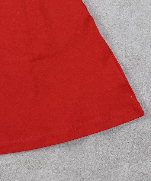 Life Support Products(ライフサポートプロダクツ)の「【COTTON from U.S.A】フリルショルダーワンピース(ワンピース・キッズ・チャコール/レッド/ブルー・100/110/120/130/140/150/90)」の10枚目の写真