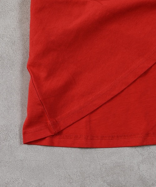 Life Support Products(ライフサポートプロダクツ)の「【COTTON from U.S.A】フリルショルダーワンピース(ワンピース・キッズ・チャコール/レッド/ブルー・100/110/120/130/140/150/90)」の12枚目の写真