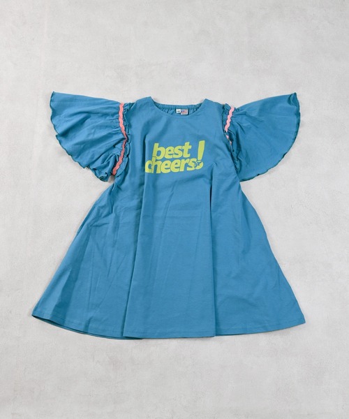 Life Support Products(ライフサポートプロダクツ)の「【COTTON from U.S.A】フリルショルダーワンピース(ワンピース・キッズ・チャコール/レッド/ブルー・100/110/120/130/140/150/90)」の20枚目の写真