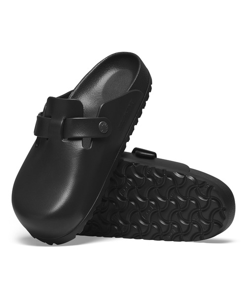 BIRKENSTOCK(ビルケンシュトック)の「Boston / ボストン EVA black 【レギュラー幅】 UNISEX(サンダル・メンズ・ブラック・43(28cm)/44(28.5cm)/42(27cm)/41(26.5cm)/32.5)」の2枚目の写真