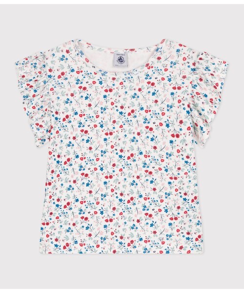 PETIT BATEAU(プチバトー)の「半袖Tシャツ(Tシャツ/カットソー・キッズ・ホワイト系その他・3YEAR/4YEAR/5YEAR)」の4枚目の写真