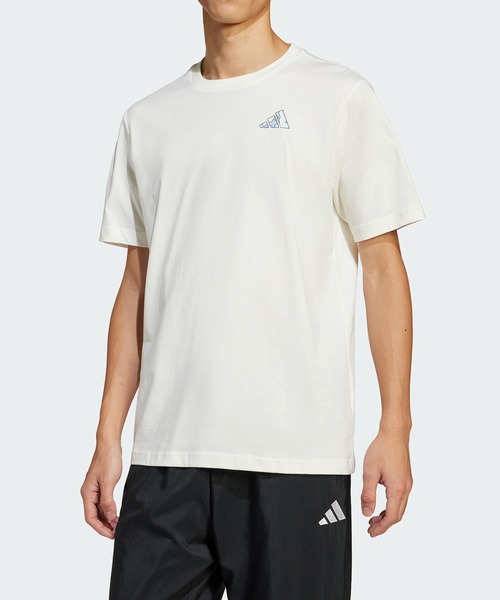 正品★adidas グラフィックユナイテッドTシャツ 地球Tシャツ セール】ブースト半袖グラフィックTシャツ / アディダス adidas