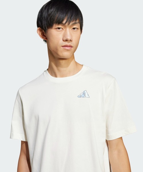 正品★adidas グラフィックユナイテッドTシャツ 地球Tシャツ セール】Earth Day グラフィック 半袖Tシャツ / アディダス