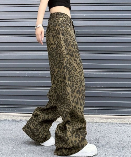 REBALANCE(リバランス)の「ヒョウ柄パンツ(その他パンツ・レディース・A・SMALL/MEDIUM/LARGE)」の2枚目の写真