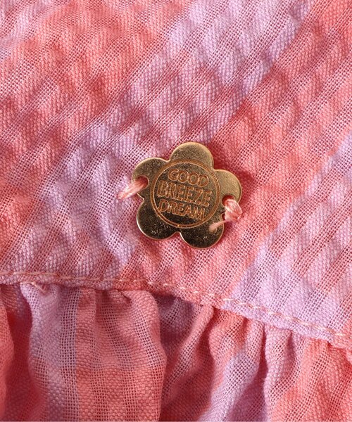 BREEZE（ブリーズ）の「【リンク/ジュニア対応】フリルチェックチュニック（チュニック・キッズ・ブラック/ピンク/イエロー・80/90/100/110/120/130/140）」の13枚目の写真