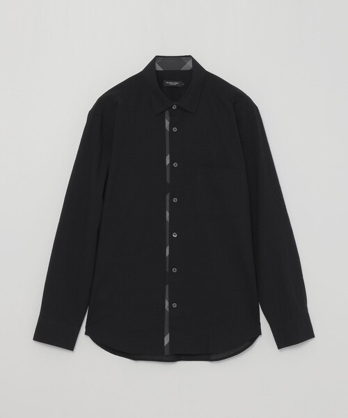BLACK LABEL CRESTBRIDGE（ブラックレーベル・クレストブリッジ）の「ウェーブシャドークレストブリッジチェックシャツ（シャツ/ブラウス・メンズ・ネイビー/ブラック・S/L/XL/M）」の9枚目の写真