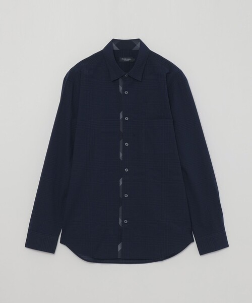 BLACK LABEL CRESTBRIDGE（ブラックレーベル・クレストブリッジ）の「ウェーブシャドークレストブリッジチェックシャツ（シャツ/ブラウス・メンズ・ネイビー/ブラック・S/L/XL/M）」の7枚目の写真