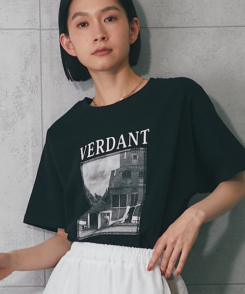綿天竺フォトプリントTシャツ（Tシャツ/カットソー）｜ANOTHER S