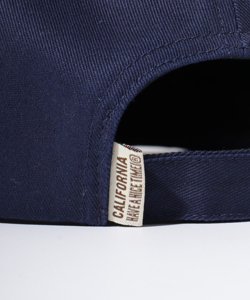CALIFORNIA HAVE A NICE TIME !（カリフォルニアハブァナイスタイム）の「CALIFORNIA HAVE A NICE TIME! CH SHORT BRIM CAP ツバ短い アンパイア バイカラー（キャップ・メンズ・ブラック/ネイビー・FREE）」の8枚目の写真