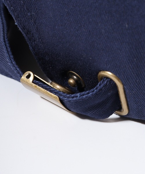 CALIFORNIA HAVE A NICE TIME !（カリフォルニアハブァナイスタイム）の「CALIFORNIA HAVE A NICE TIME! CH SHORT BRIM CAP ツバ短い アンパイア バイカラー（キャップ・メンズ・ブラック/ネイビー・FREE）」の6枚目の写真