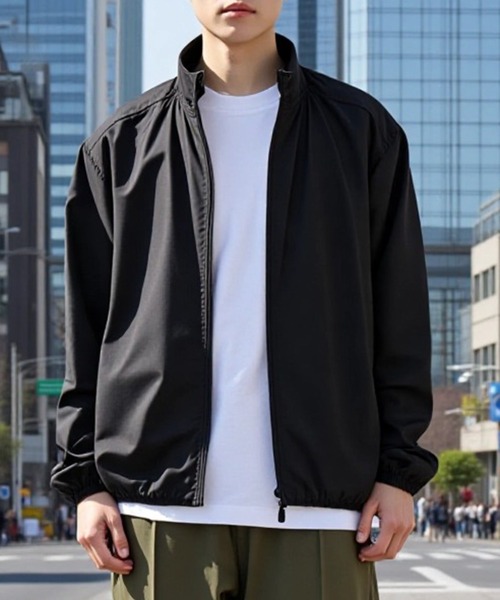 セール】【LIFEMAX】リサイクルタフタ スタンドジャケット