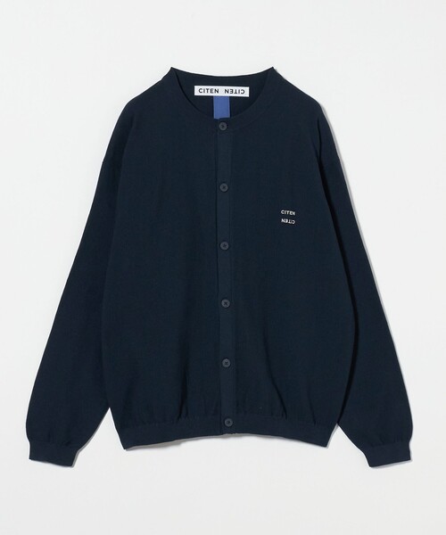 CITEN（シテン）の「＜CITEN＞カノコクルーネックカーディガン（カーディガン/ボレロ・メンズ・ネイビー/ブラック/ライトブルー・M/L）」の3枚目の写真