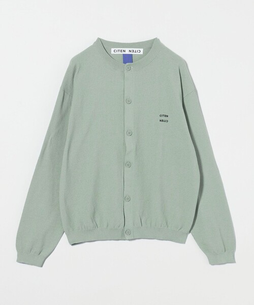 CITEN（シテン）の「＜CITEN＞カノコクルーネックカーディガン（カーディガン/ボレロ・メンズ・ネイビー/ブラック/ライトブルー・M/L）」の2枚目の写真