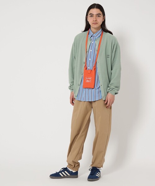 CITEN（シテン）の「＜CITEN＞カノコクルーネックカーディガン（カーディガン/ボレロ・メンズ・ネイビー/ブラック/ライトブルー・M/L）」の9枚目の写真