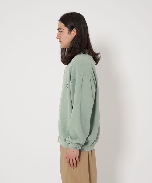 CITEN（シテン）の「＜CITEN＞カノコクルーネックカーディガン（カーディガン/ボレロ・メンズ・ネイビー/ブラック/ライトブルー・M/L）」の16枚目の写真