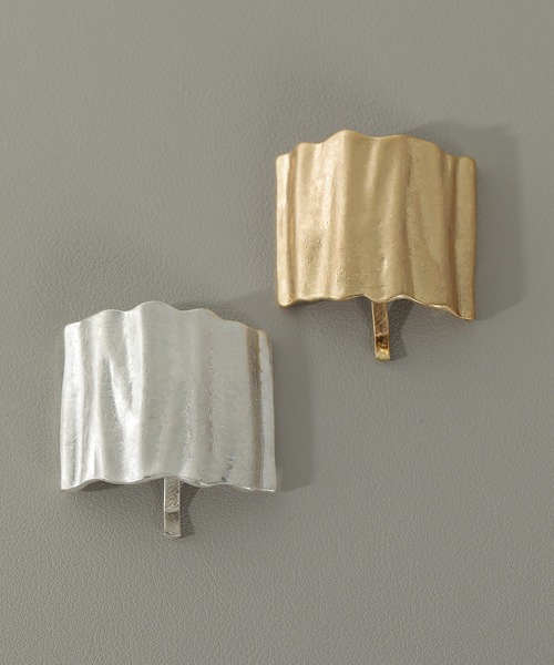 voov（ブーブ）の「ニュアンスモチーフ マット プレート ヘアカフ（その他ヘアアクセサリー・レディース・ゴールド/シルバー・フリー）」の7枚目の写真