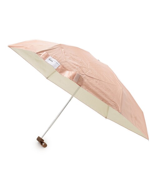 SHOO・LA・RUE（シューラルー）の「【折りたたみ傘/晴雨兼用】【Wpc．】遮光インサイドカラー ミニ（折りたたみ傘・レディース・ライトパープル/ブラック系4/アイボリー系4/ピンク系9/シルバー系4/ゴールド系4・00）」の4枚目の写真