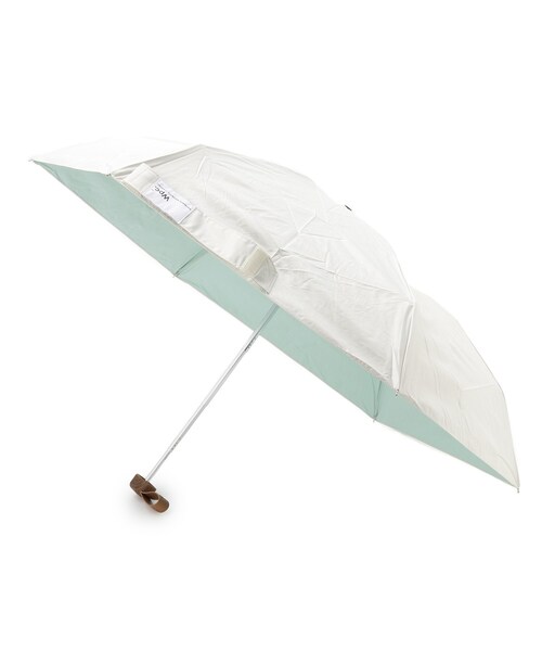 SHOO・LA・RUE（シューラルー）の「【折りたたみ傘/晴雨兼用】【Wpc．】遮光インサイドカラー ミニ（折りたたみ傘・レディース・ライトパープル/ブラック系4/アイボリー系4/ピンク系9/シルバー系4/ゴールド系4・00）」の7枚目の写真