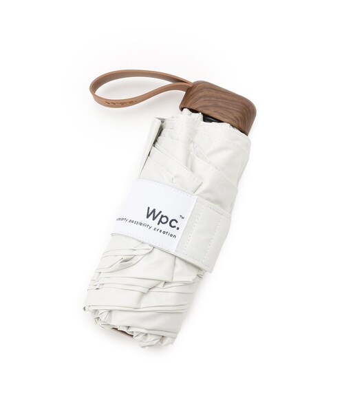 SHOO・LA・RUE（シューラルー）の「【折りたたみ傘/晴雨兼用】【Wpc．】遮光インサイドカラー ミニ（折りたたみ傘・レディース・ライトパープル/ブラック系4/アイボリー系4/ピンク系9/シルバー系4/ゴールド系4・00）」の8枚目の写真