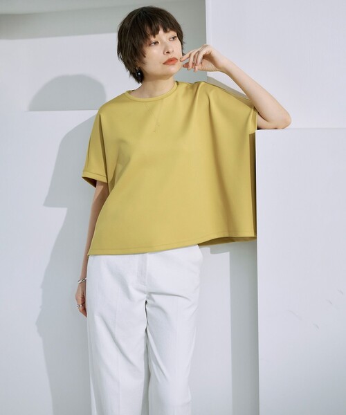 ICB(アイシービー)の「サマーダンボール プルオーバー(Tシャツ/カットソー・レディース・アイボリー系/こしょう色系/ブラック系・SMALL/MEDIUM/X-SMALL)」の4枚目の写真