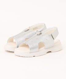 キッズのサンダル（シルバー/銀色系）ファッション通販 - ZOZOTOWN