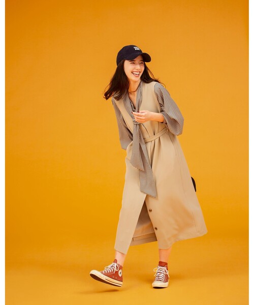 【極美品】BEIGE 2022AW EMBRY / ジレ バーガンディ 4 極美品】BEIGE 2022AW EMBRY / ジレ バーガンディ 4 【公式通販】