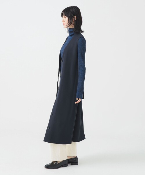 B:MING by BEAMS(ビーミングバイビームス)の「ジレ ワンピース (手洗い可)(ワンピース・レディース・ネイビー/ブラウン系その他・SMALL/MEDIUM)」の15枚目の写真