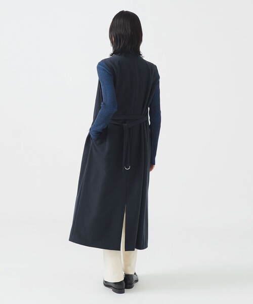 B:MING by BEAMS(ビーミングバイビームス)の「ジレ ワンピース (手洗い可)(ワンピース・レディース・ネイビー/ブラウン系その他・SMALL/MEDIUM)」の16枚目の写真