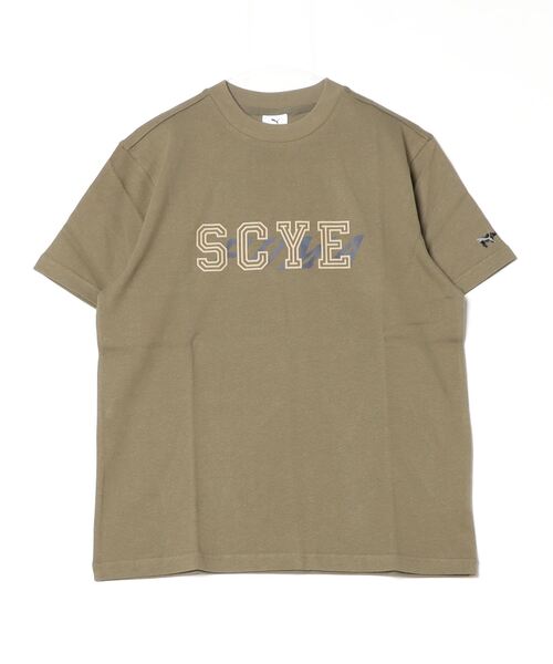 PATRICK（パトリック）の「PUMA × Scye SS TEE プーマ × サイ 半袖Tシャツ（Tシャツ/カットソー・メンズ・オリーブ/ブラック/ホワイト・M/L）」の3枚目の写真
