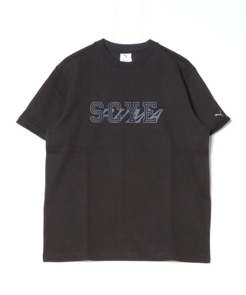 PATRICK（パトリック）の「PUMA × Scye SS TEE プーマ × サイ 半袖Tシャツ（Tシャツ/カットソー・メンズ・オリーブ/ブラック/ホワイト・M/L）」の2枚目の写真