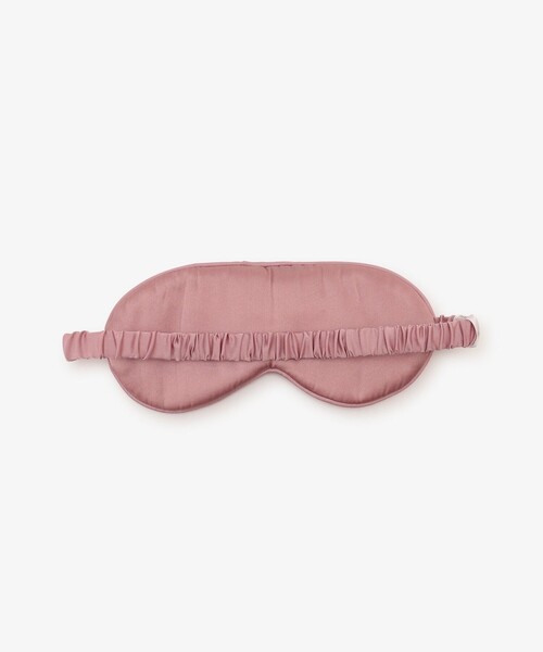 Afternoon Tea（アフタヌーンティー）の「ロゴシルクアイマスク/ヴェロニカ・ハリム（その他ルームウェア・レディース・ベージュ/ピンク・ONE SIZE）」の5枚目の写真