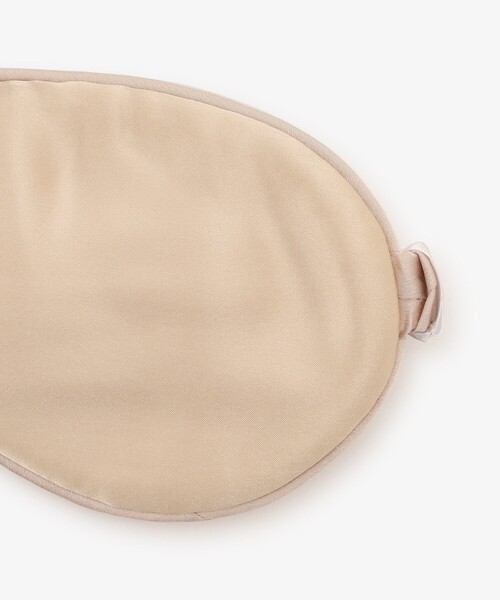 Afternoon Tea（アフタヌーンティー）の「ロゴシルクアイマスク/ヴェロニカ・ハリム（その他ルームウェア・レディース・ベージュ/ピンク・ONE SIZE）」の13枚目の写真