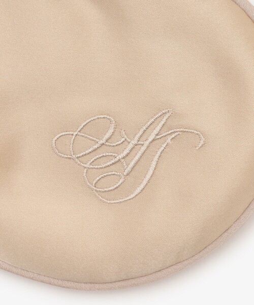 Afternoon Tea（アフタヌーンティー）の「ロゴシルクアイマスク/ヴェロニカ・ハリム（その他ルームウェア・レディース・ベージュ/ピンク・ONE SIZE）」の14枚目の写真