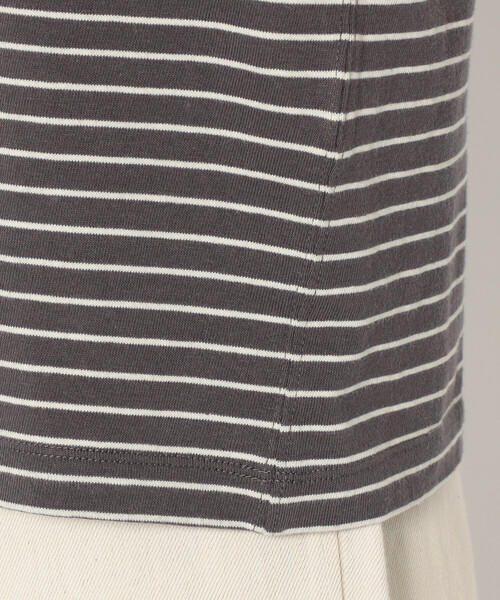 DANTON(ダントン)の「WOMEN'S COTTON JERSEY SHORT T-SHIRT STRIPE(Tシャツ/カットソー・レディース・ホワイト系その他/グレー系その他/ホワイト系その他5/ブルー系その他5/ブルー系その他6・S/M)」の16枚目の写真