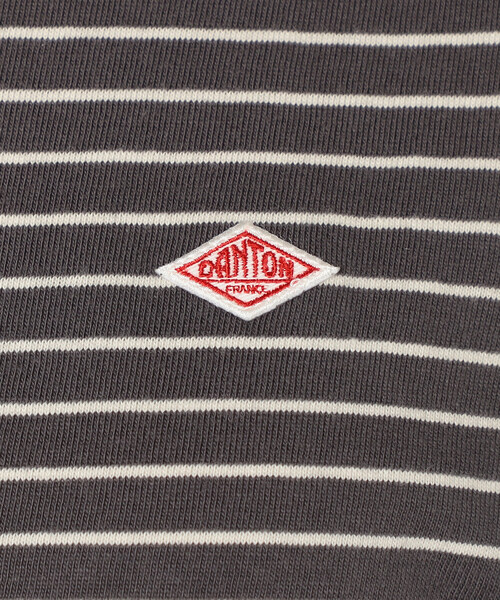DANTON(ダントン)の「WOMEN'S COTTON JERSEY SHORT T-SHIRT STRIPE(Tシャツ/カットソー・レディース・ホワイト系その他/グレー系その他/ホワイト系その他5/ブルー系その他5/ブルー系その他6・S/M)」の17枚目の写真