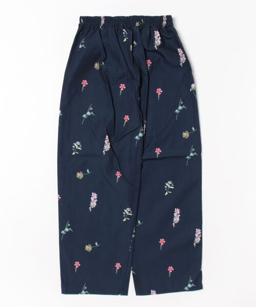 SUNFLOWER EIGHT(サンフラワーエイト)の「花柄パンツ(その他パンツ・レディース・ブラック/オフホワイト/ネイビー・M)」の12枚目の写真