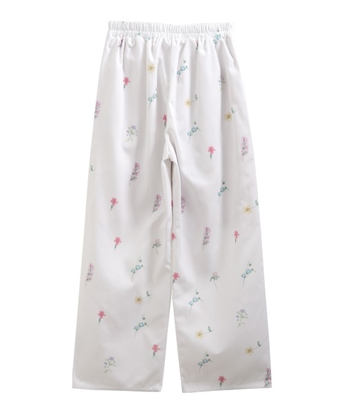 SUNFLOWER EIGHT(サンフラワーエイト)の「花柄パンツ(その他パンツ・レディース・ブラック/オフホワイト/ネイビー・M)」の11枚目の写真
