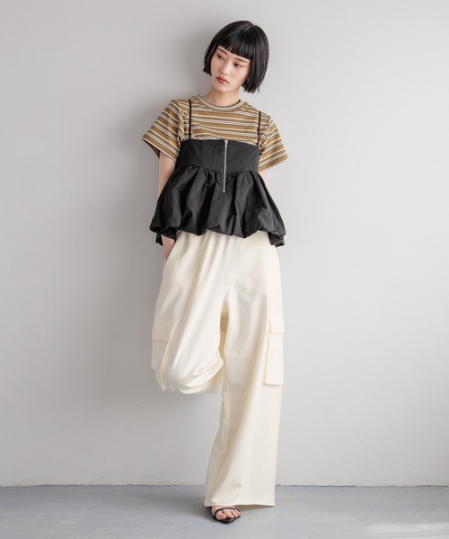 LOWRYS FARM（ローリーズファーム）の「ウラケカーゴパンツ 289795