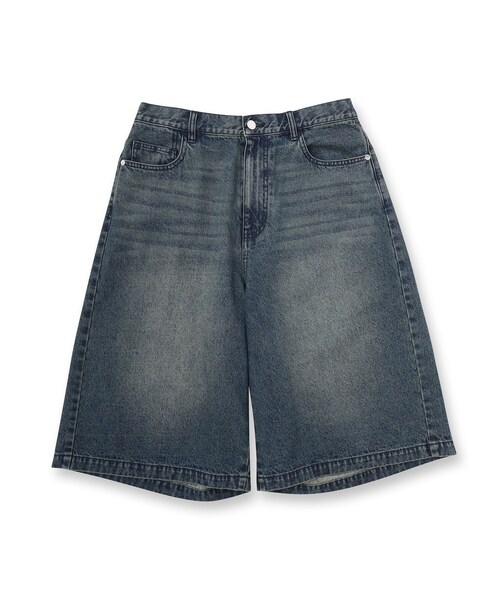 tk.TAKEO KIKUCHI（ティーケータケオキクチ）の「デニムバギーショーツ（デニムパンツ・メンズ・ブルー系その他/ブラック・02/03）」の8枚目の写真