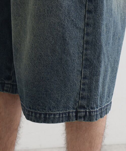 tk.TAKEO KIKUCHI（ティーケータケオキクチ）の「デニムバギーショーツ（デニムパンツ・メンズ・ブルー系その他/ブラック・02/03）」の6枚目の写真
