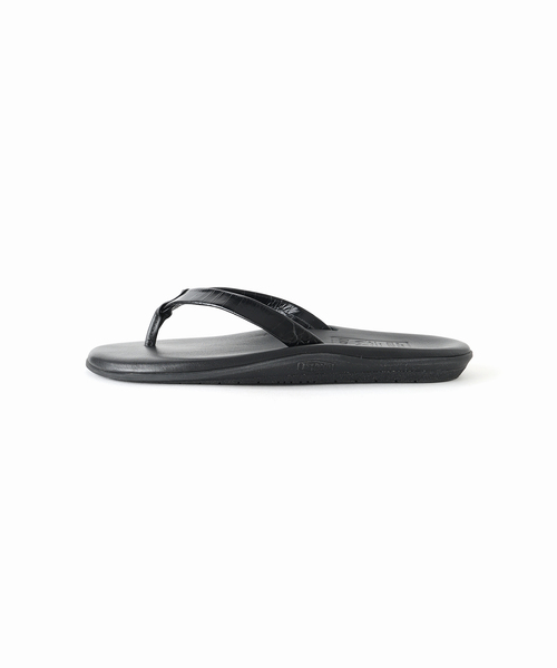 ISLAND SLIPPER(アイランドスリッパ)の「ISLAND SLIPPER(アイランドスリッパ) 別注クロコ ナローストラップサンダル(サンダル・メンズ・ブラック・70/80/90/100)」の13枚目の写真