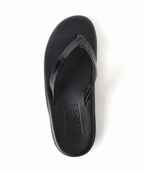 ISLAND SLIPPER(アイランドスリッパ)の「ISLAND SLIPPER(アイランドスリッパ) 別注クロコ ナローストラップサンダル(サンダル・メンズ・ブラック・70/80/90/100)」の18枚目の写真