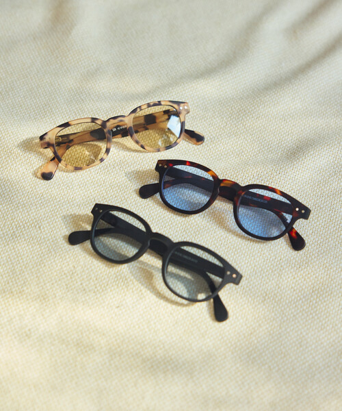 IZIPIZI(イジピジ)の「IZIPIZI/イジピジ SUN LIGHT COLOR #C ファッション用グラス(サングラス・メンズ・ブラック/その他16/ベージュ/ブラウン・ONE SIZE)」の21枚目の写真