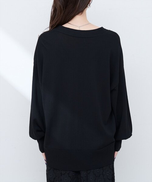 natural couture(ナチュラルクチュール)の「UVアンチピリング金釦カーデ(カーディガン/ボレロ・レディース・ピンク/イエロー/ブラック/オフホワイト・FREE)」の17枚目の写真